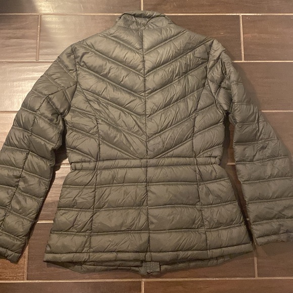 Michael Kors Down Puffer Jacket in Hunter Green - Picture 7 of 7